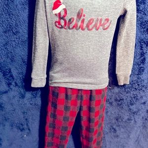 Unisex’s Christmas Pajama’s “Believe “